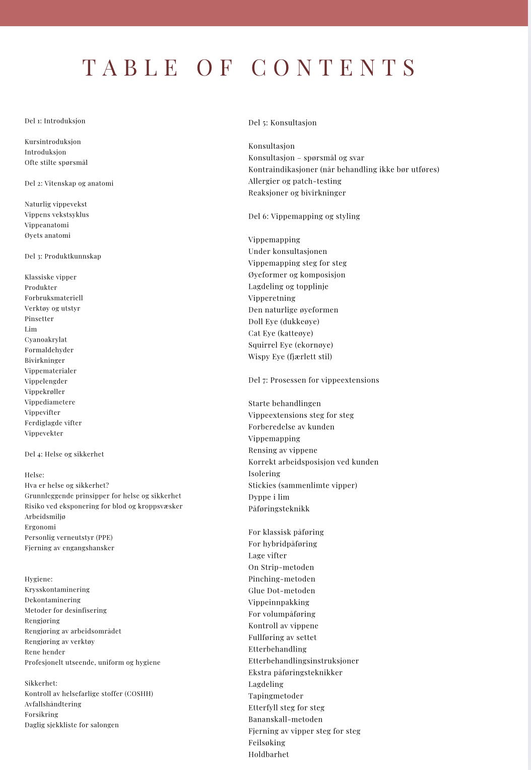 Online Classic Training Manual (included everything you need).