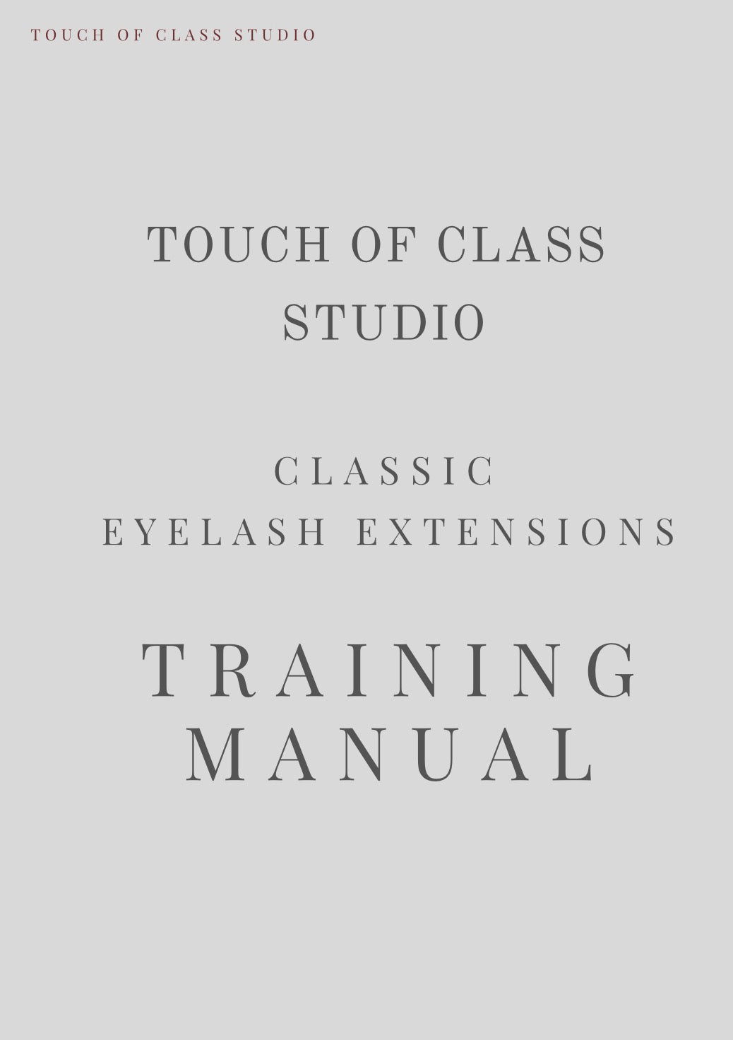 Online Classic Training Manual (included everything you need).